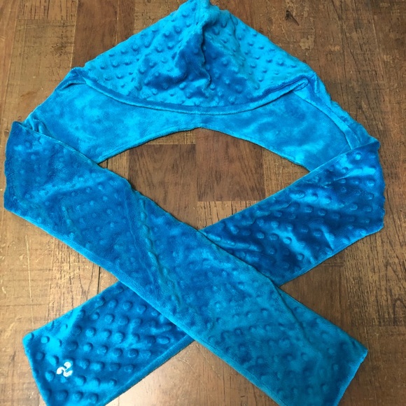 Triple Flip Hooded Minky Scarf - Picture 2 of 6